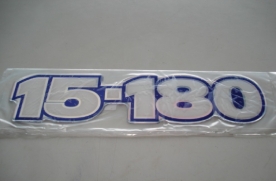 Emblema '15-180' Pequeno