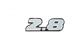 Emblema '2.8'  S10 Resinado