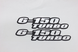Emblema '6-150 Turbo'  Gmc