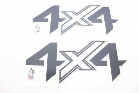 Emblema '4x4' Frontier Attack 21/... Grafite (Par)