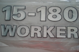 Emblema '15-180 Worker' Lateral Vw