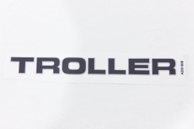 Emblema Troller 15/19 Lateral Grafite S/Resina