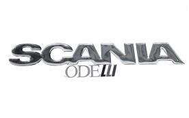 Emblema Scania 111 Resinado (33 Cm)