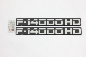 Emblema 'F-14000 Hd'  Par