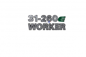 Emblema Vw '31-260 e Worker' Lateral Resinado 05/12
