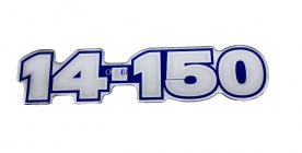 Emblema '14-150' Grande Resinado 91/98