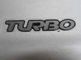 Emblema 'Turbo' S10 Blazer 01/... Prata