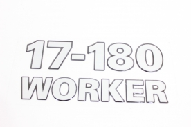 Emblema '17-180 Worker' Lateral Vw