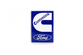 Emblema 'Cummins Ford' F-250 F-350 F-4000 99/... Cargo Resinado