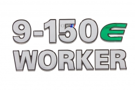 Emblema Vw '9-150 e Worker' Lateral 06/12