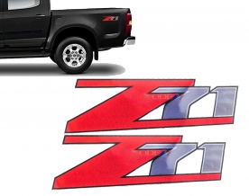 Emblema 'Z71' S10 17/... Fundo Vazado
