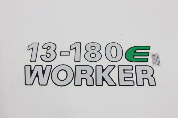 Emblema '13-180 e Worker' Lateral Vw