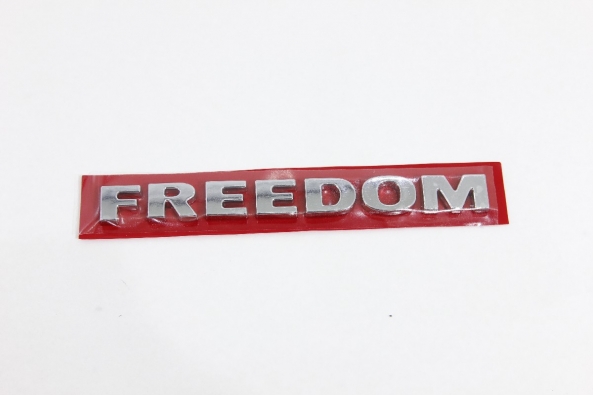 Emblema "freedom" Toro 16/... Cromado