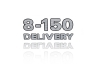 Emblema '8-150 Delivery' Lateral Vw